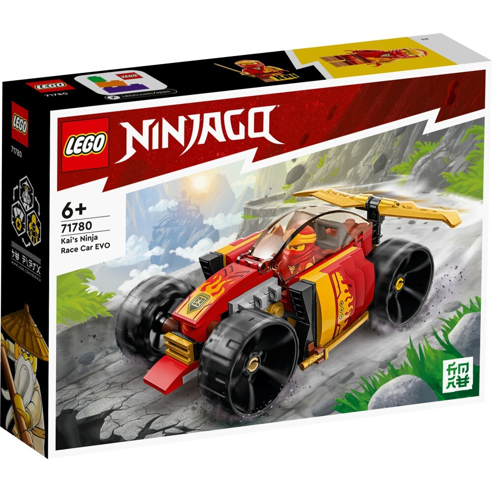 LEGO Ninjago — гоночная машина ниндзя Кая EVO 71780 / артикул   71780  / GTIN 5702017399676