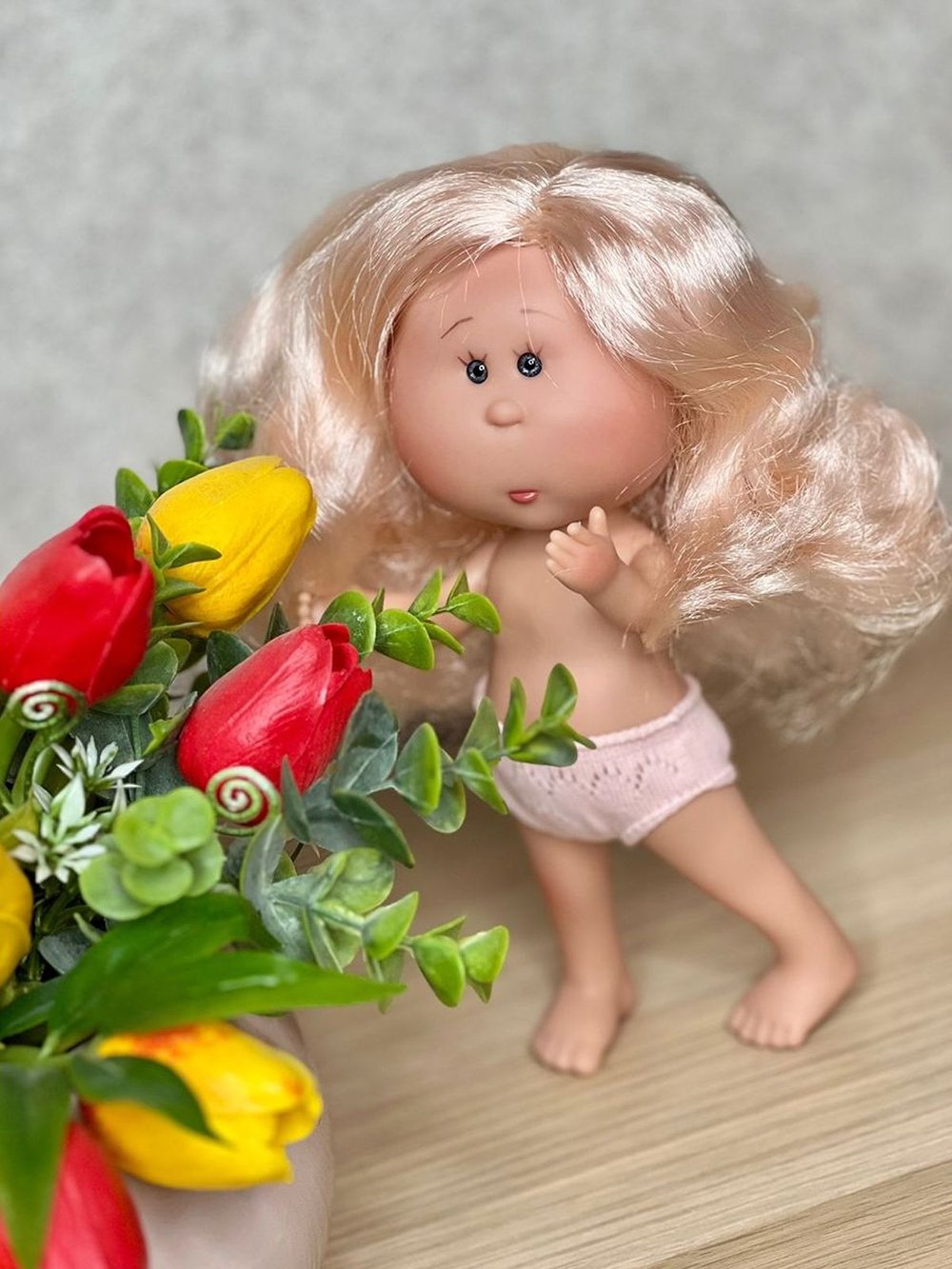 Кукла Nines виниловая 23см Little Mia без одежды (3199W26)