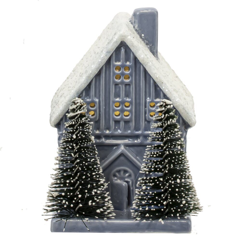 GAEM Фигурка декоративная "Домик" (подсветка, LR44х2), L6 W7,5 H9 см, 3в.