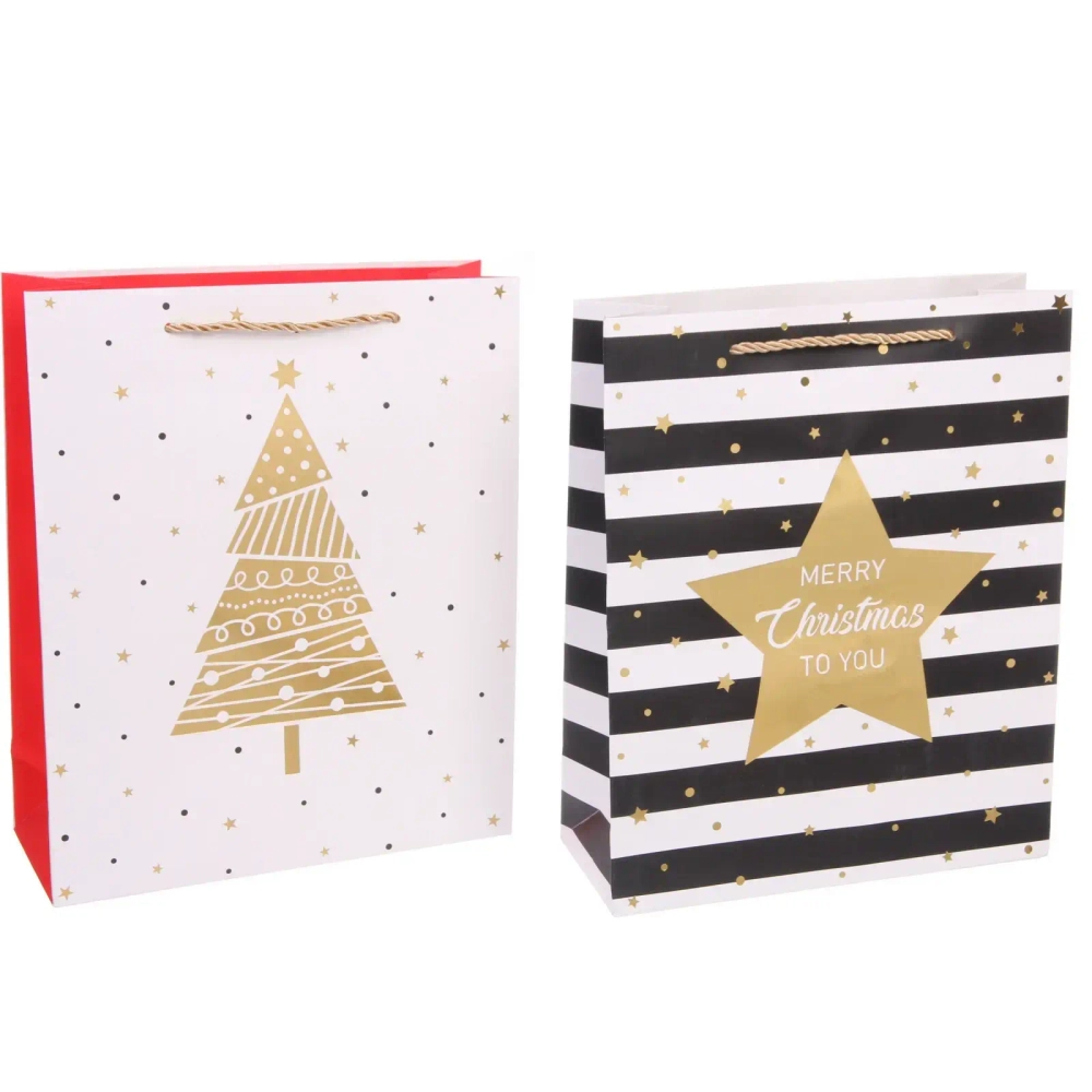 Пакет подарочный «Волшебная зима» 26*32*10 см, микс