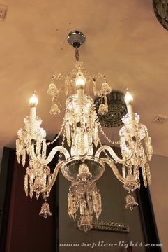 replica BACCARAT ZÉNITH CHANDELIER ( 6 lights + clear colour )