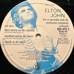 Elton John - Live In Australia With The Melbourne Symphony Orchestra 2LP (Голландия 1987г.)