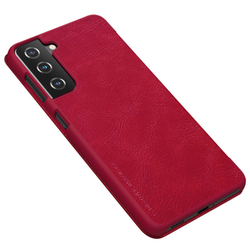 Кожаный чехол-книжка Nillkin Leather Qin для Samsung Galaxy S21+