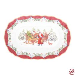 Блюдо овальное Repast Зимняя сказка 29*19 см
