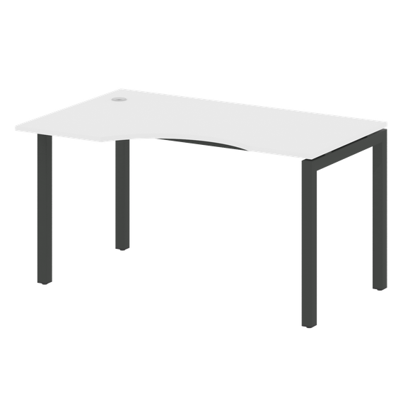 Метал Систем Куатро Стол криволинейный левый на П-образном м/к 50БП.СА-2 (L)