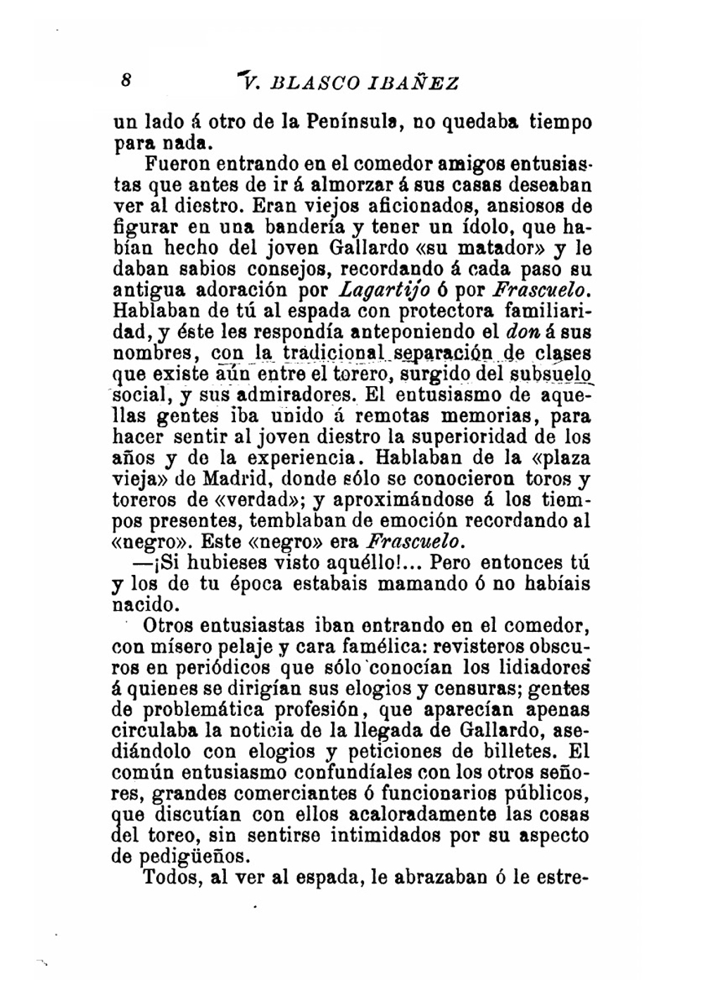 Sangre y arena | Vicente Blasco Ibanez