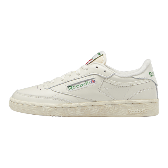 reebok Кроссовки для скейтбординга, низкие, бежево-зеленые, женские