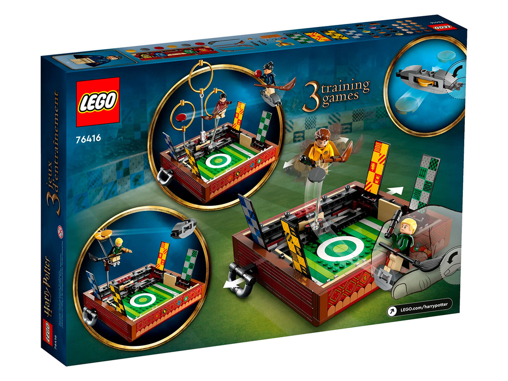 LEGO Harry Potter 76416 «Сундук для Квиддича» — волшебный набор для поклонников магической саги