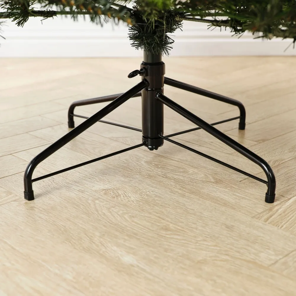 Елка с гирляндой встроенной «Elegance» (Литая+пвх) 210 см / 2,1 м