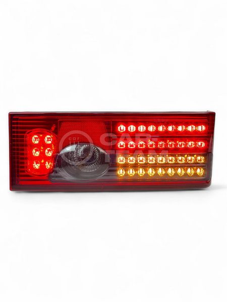 Задние фонари ВАЗ 2108, 2109, 2113, 2114 светодиодные с плавающими поворотниками, красно-серые