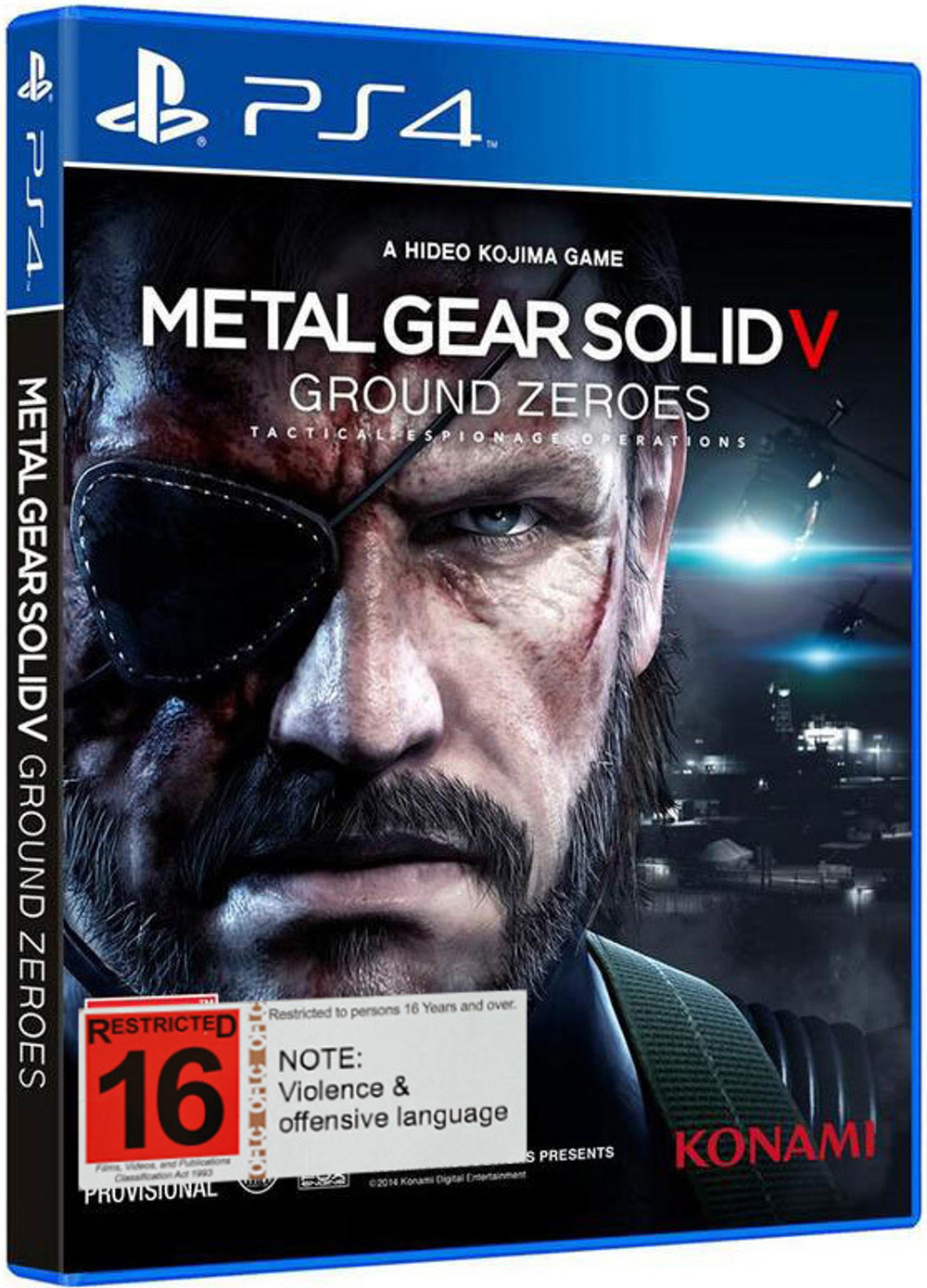MGS V GROUND ZEROES [PS4] Б/У
