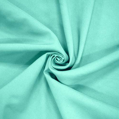 Ткань костюмная Габардин Белый лебедь, 270 гр/м.п., 150 см, Мятный