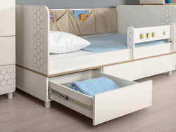 Детская Эйп 1 Белый/Дуб белый