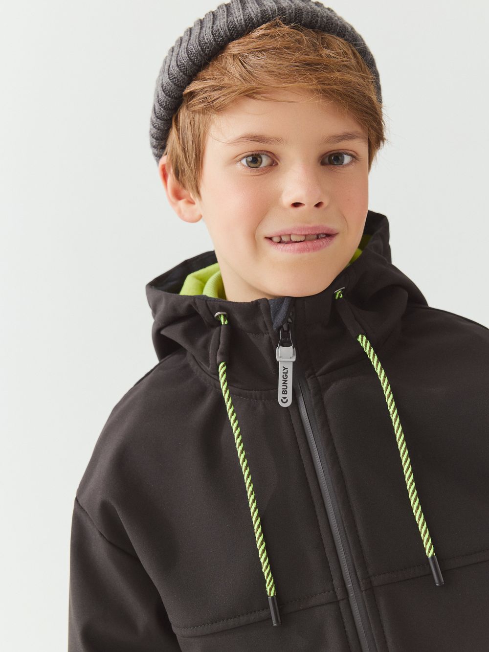 Куртка Softshell демисезонная "Уголь" 7+