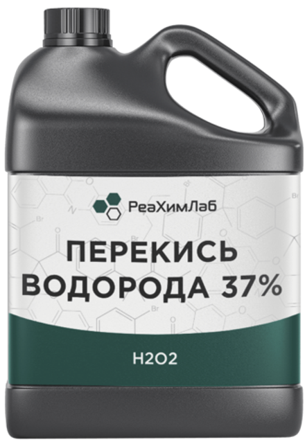 Перекись водорода (37%) 5л (5.7кг)