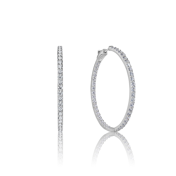 Серьги-конго 40мм