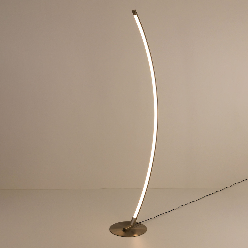 Citilux Руди CL804031 LED Торшер с диммером Матовый Хром