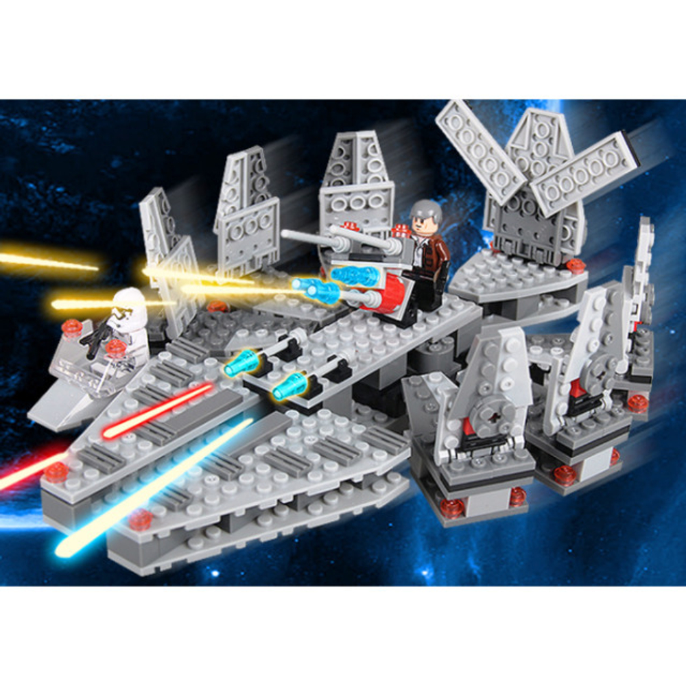 Конструктор QS08 88050 Stars Wars Сокол Тысячелетия 260 деталей/Аналог Lego