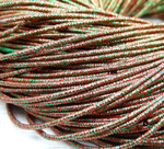 ТМ015НН1 Трунцал (канитель) металлизированный МИКС, цвет: красно-зеленый, размер: 1,5 мм, 5 гр.