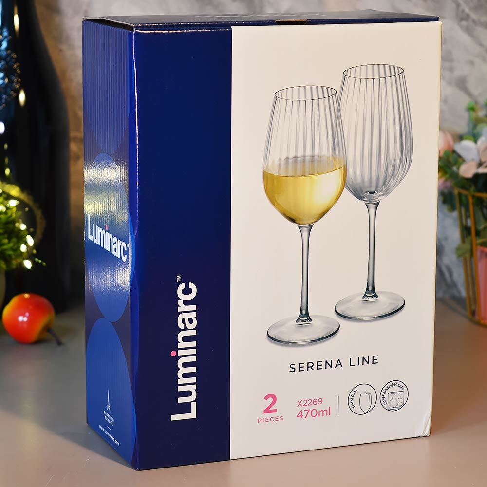 SERENA LINE Набор бокалов для вина 2шт 470мл