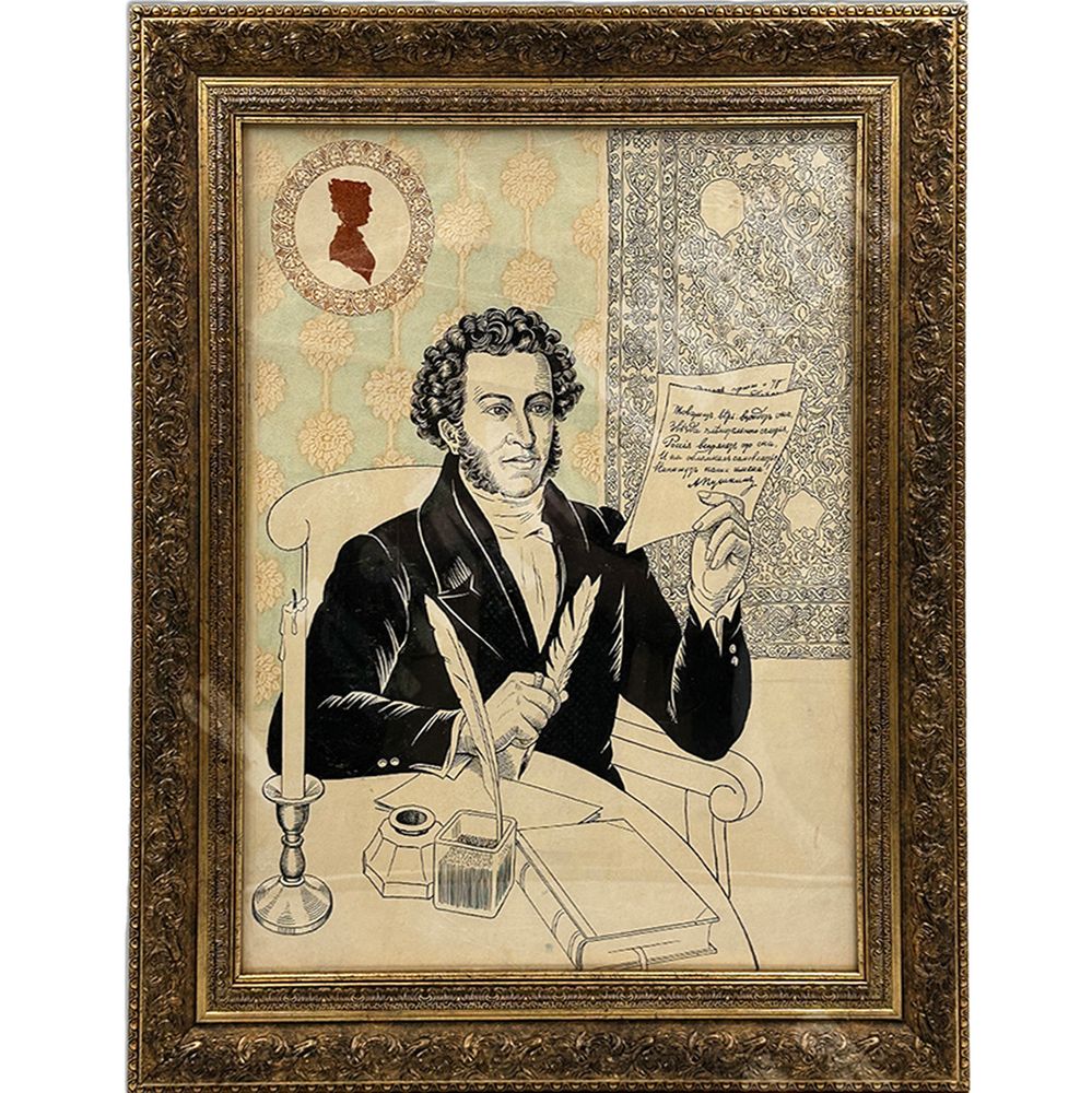 Князь Пожарский в битве под Москвой. По рисунку А. Шарлеманя. 1863 г. Бумага, гравюра на стали.