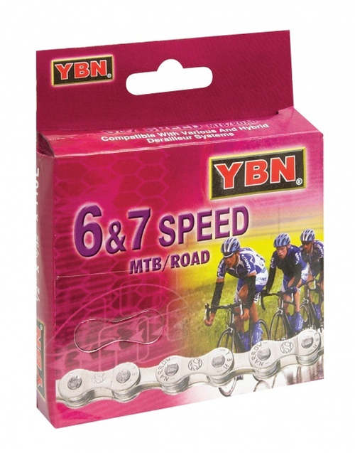 Цепь YBN 6-7 скоростей.