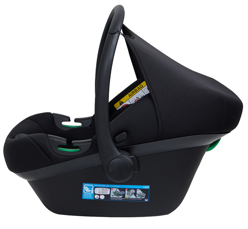 Детская коляска Sweet Baby Elegante 3 в 1 Chrome Black