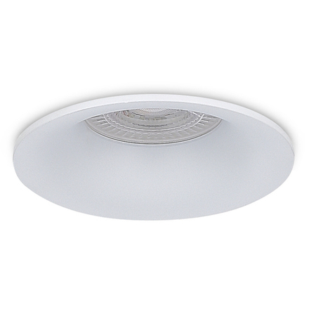 Donel, св-к встроенный, цвет БЕЛЫЙ, D87xH35мм, цоколь GU10, IP20, серия DN02