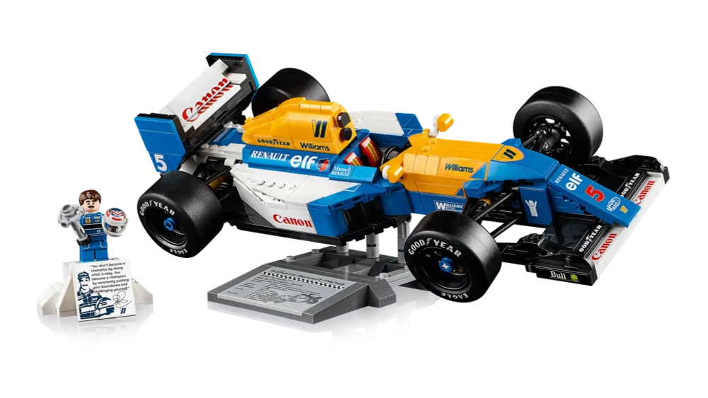 Конструктор LEGO Icons 10353 Williams Racing FW14B & Nigel Mansell