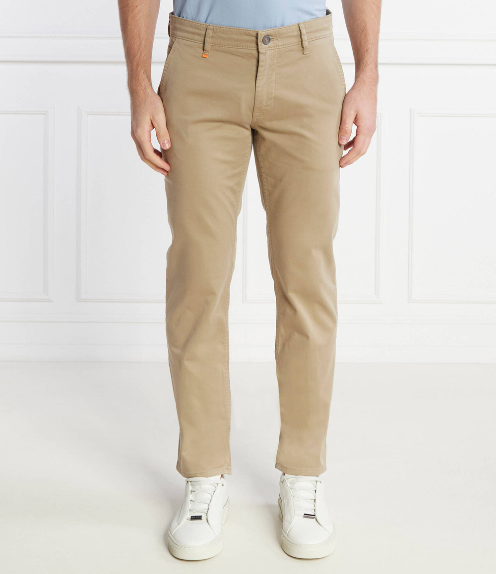 чиносы schino BOSS ORANGE - песочный(50470813)