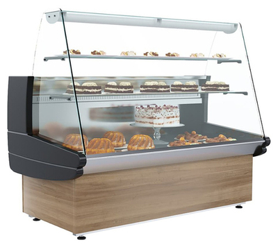 Витрина кондитерская Carboma K85 SM 1,5-1 (ВХСд-1,5 ЭКО (Паттерн))