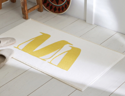 Коврик для ванной 50х90 Blanc des Vosges Banquise Miel