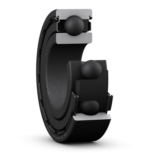 Высокотемпературный радиальный шарикоподшипник с защитными шайбами с обеих сторон 6303-2Z/VA228