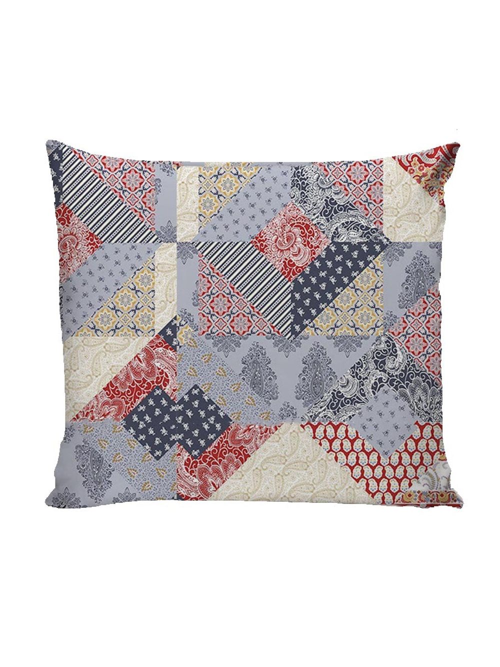 Постельное белье Сказка "Пэчворк" 1,5-сп Наволочка 70х70 см 1 шт Простынь на резинке 90х200 см Пододеяльник 145х215 см, перкаль