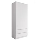 МС Мори Шкаф МШ 900.2 Белый