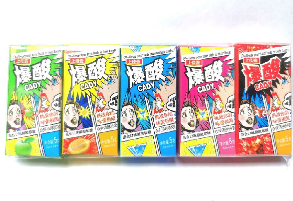 Мармелад CADY взрыв во рту 25 гр