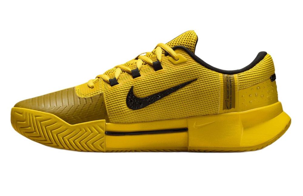 Мужские кроссовки теннисные Nike Zoom GP Challenge 1.5 Premium - saffron quartz/olive flak/sail/black