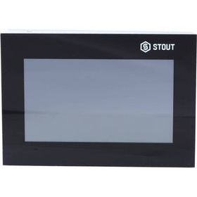 Беспроводная панель управления STOUT M-8e для рейки L-8e, чёрная