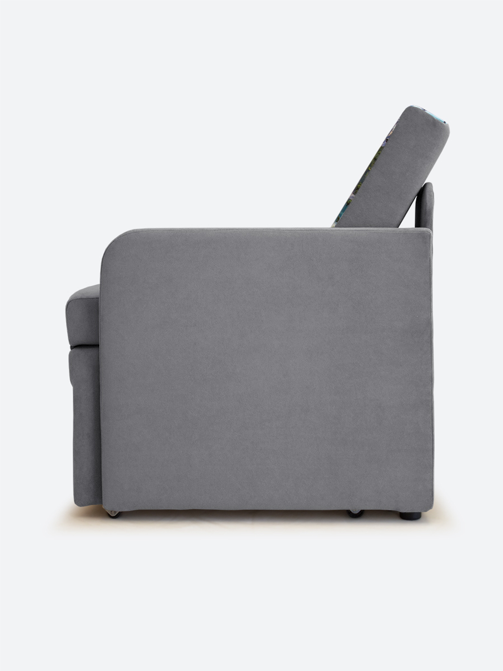 Кресло-кровать "Миник" с подлокотниками Desert Light Grey купон Пейзаж