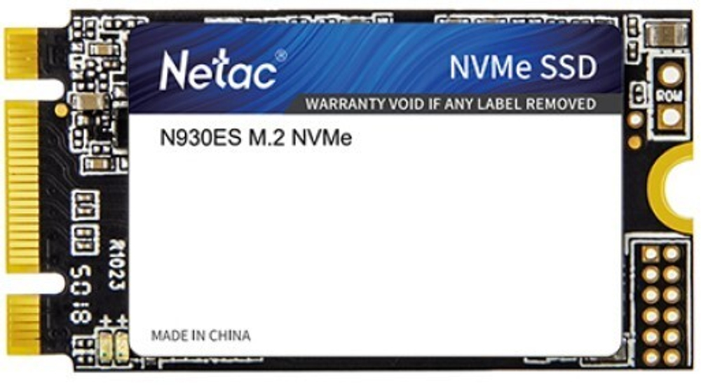 Накопитель SSD M.2 2242 Netac NT01N930ES-512G-E2X 512 ГБ