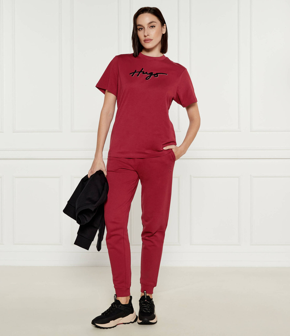 Футболка VINTAGE HUGO - бордовый(50528585)