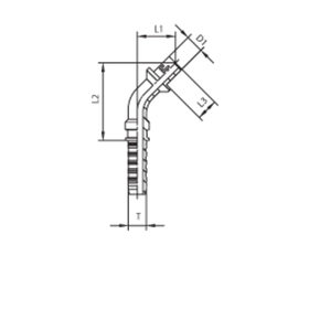 Фитинг DN 12 BEL (Ш) 15 (45)