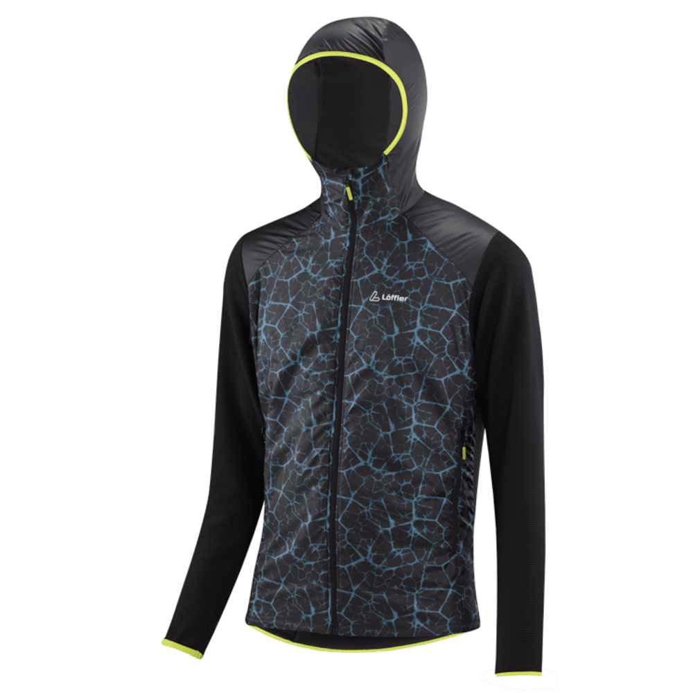 Куртка LOFFLER FROZEN PL ACTIVE black/light green  EL26292-993