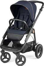 Коляска 3 в 1 Peg Perego Veloce TC Belvedere Lounge Blue Shine