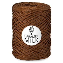 Шнур Caramel Milk, 3мм, 300м, 100% полиэфир (1 шт.)