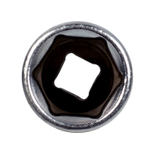 KING TONY (223513M) Головка торцевая глубокая шестигранная 1/4", 13 мм