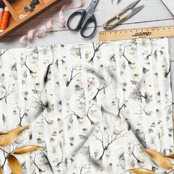 Ткань мембрана русские берёзы