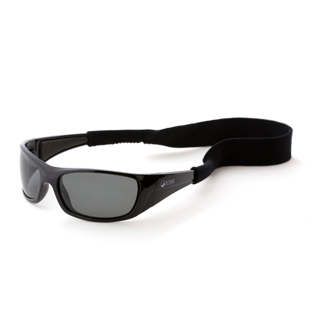 Спортивные очки OCEAN Bermuda Black / Smoke Polarized lenses