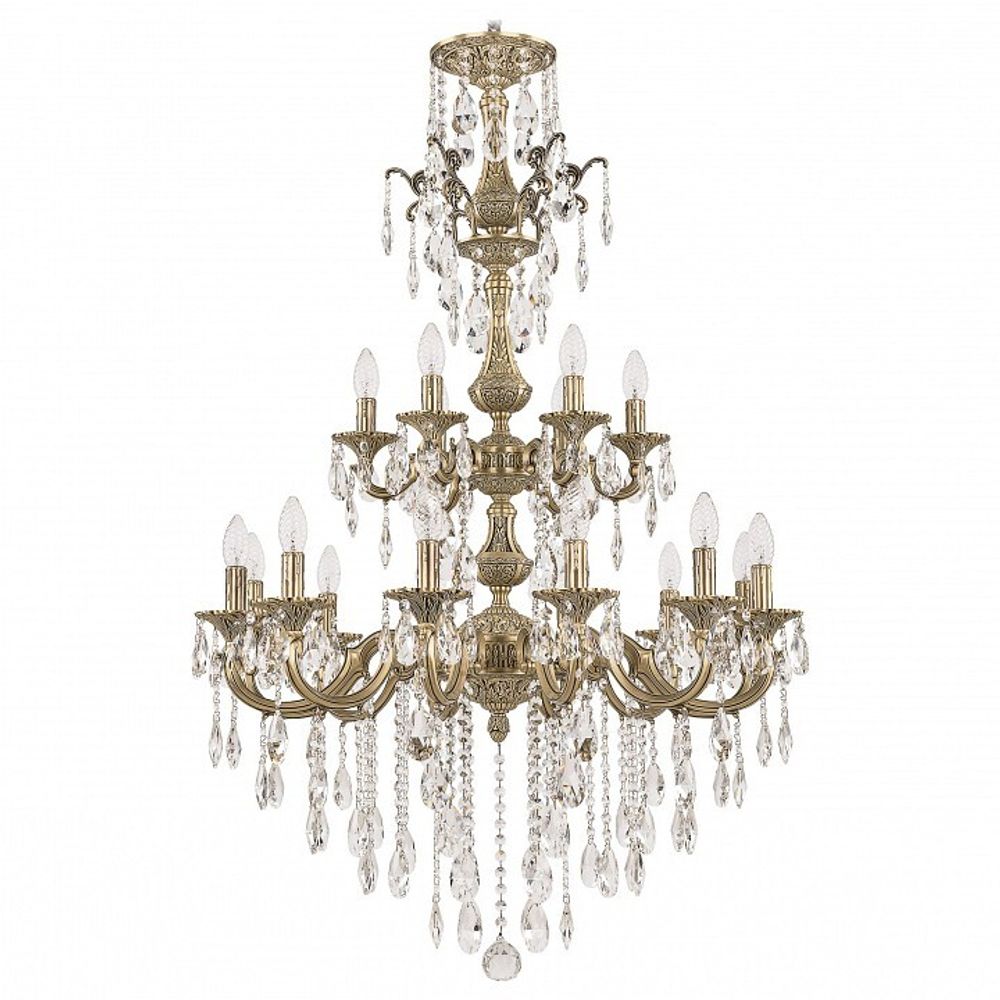 Подвесная люстра Bohemia Ivele Crystal 7201 72101/12+6/250/XL/2d B FP