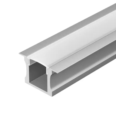 Профиль с экраном ALU-SLIM-H15-F-2000 ANOD+FROST (Arlight, Алюминий) 018243